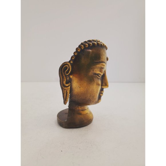 ROBERT LAFFONT Édition Bronze BOUDHA.statue - Buddha head - Buddha head - Picture 5 of 10